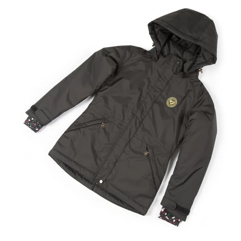 Shires Aubrion Young Rider Woodford Coat Kids in Charcoal